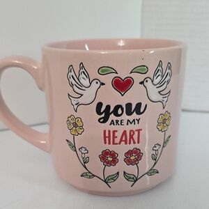 Spectrum Designz Pink Love Mug, NWOT